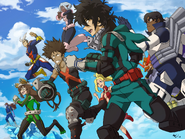 Voltron as My Hero Academia.