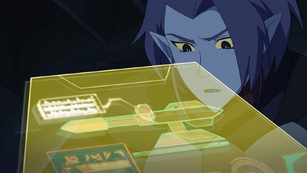 Acxa looks at her control board