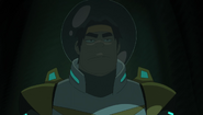 Hunk is scary when he's not scared. And if he had a facial scar.