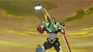 Cañon de hombro de Voltron.