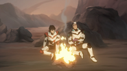 No firebending either, Keith! Your big reveal is not being the Avatar, but being a human/alien hybrid. Oops, spoilers.