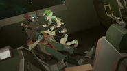 S4E02.159. Pidge helping Te-osh with her mask