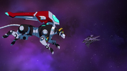 S3E05.301. Black Lion vs Galra fighter size comparison