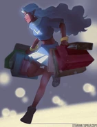 Allura shopping for Black Friday.