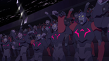 S3E01.230. Galra crowd cheering for a fight