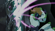 S6E04.300a. Pidge taking cover from Sincline ship fire 2