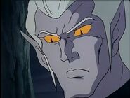 In some episodes, Lotor's facial features are with a more prominent chin and harder face. This depiction somewhat resembles Cossack, another Drule character.