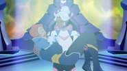 S2E01.273. Allura holding a regrown Coran