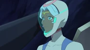 80. Allura helmet detail