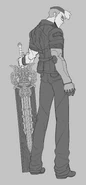 Shiro as Gladiolus.