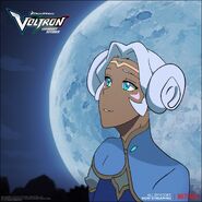 May the 4th be with you - Allura with Leia hairstyle (twitter 5.4.2017)