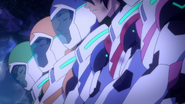 S6E07.110c. Allura begins to focus and oh hai Keith, Lance, Hunk, Pidge