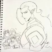 Art by Director of Voltron, Eugene Lee