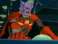 Sadak commanding his soldiers.