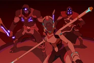 Allura and 2 Warriors of the Blade of Marmora