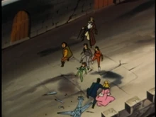 The characters had to be introduced very swiftly to be ready for immediate combat.