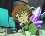 Pidge's wide-eyed curious expression.