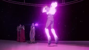 45. Haggar lifts Allura with her magic