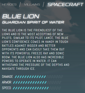 Official Stats - Blue Lion