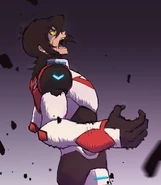 Keith inspired by The Black Paladins.