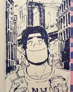 Hunk promotes New York Comic Con 2016.