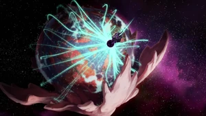 A planet before its quintessence is extracted.