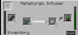 Metallurgic Infuser Interface