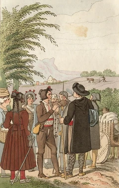 Spaansche costumes.
