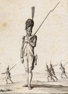 Grenadier à pied de la Garde Impériale.