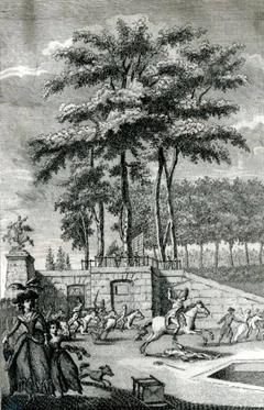 Aanval van LAMBESC op weerloze wandelaars.