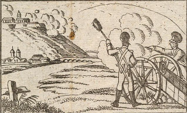 Die Belagerung von Würzburg.