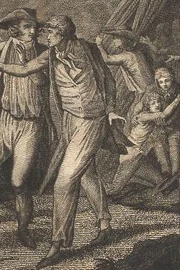 Die aus  , Barthelemy & bei ihrer Ankunft in .