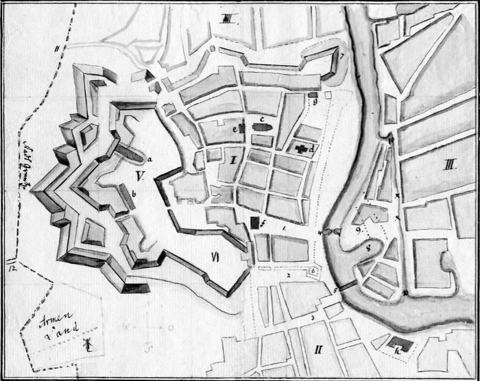 Grundriß der Kaiserl. Stadt Dörpat.