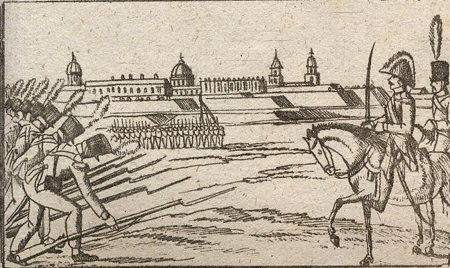 Die Übergabe von Dresden.