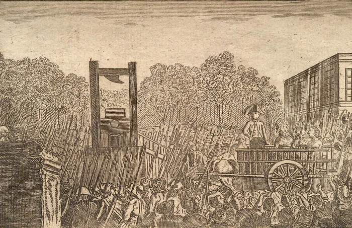 Execution de la Veuve Capet.
