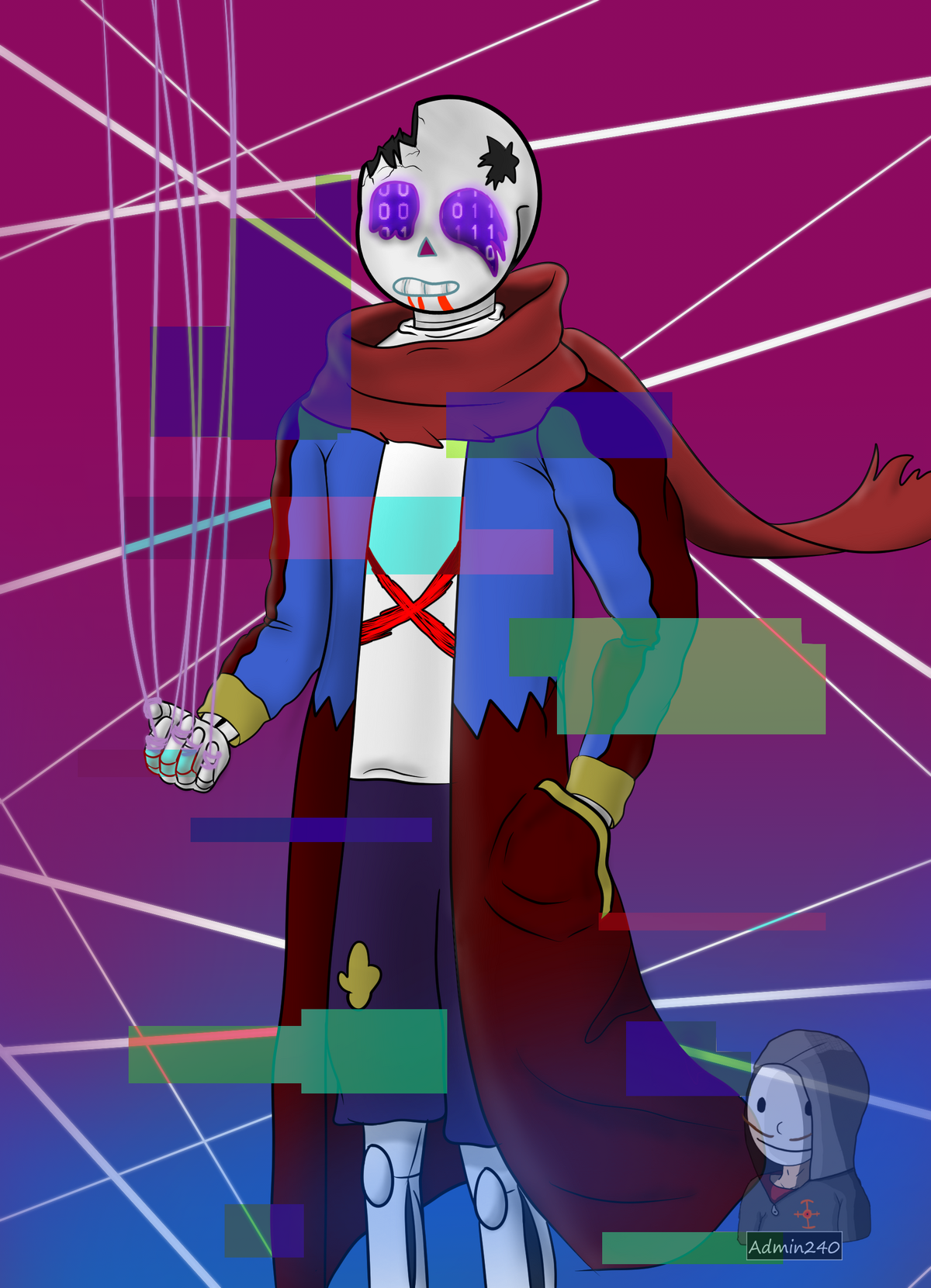 Legion: Dead Eye (Horrortale Sans) by gorillazfan666 on DeviantArt