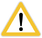 Warning sign yellow