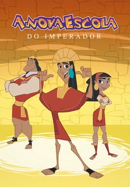 A Nova Escola do Imperador cartaz PT