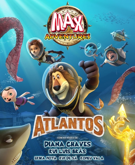 As Aventuras do Max: Atlantos  Desenhos animados, Canal panda, Personagens
