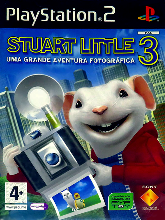 STUART LITTLE 3 BIG PHOTO ADVENTURE - O JOGO DE PS2 (PT-BR) 