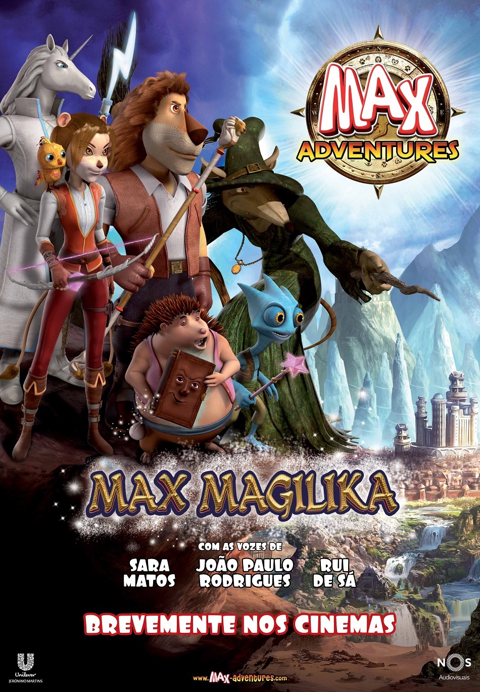 As Aventuras do Max: Magilika, Wiki Dobragens Portuguesas