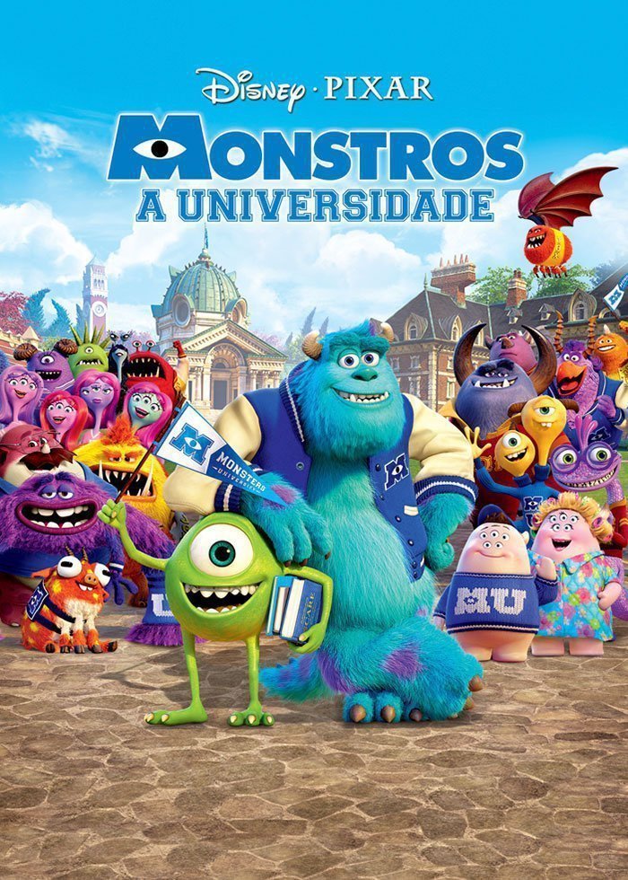 Disney Universidade Monstros Novo Desenho em Portugues [Monstros S.A. Filme]  BrinksToysKids 