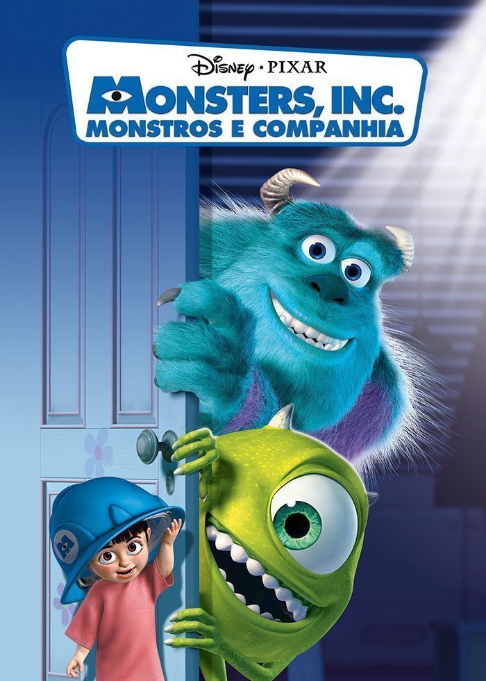 Um personagem de desenho animado do filme monsters inc.