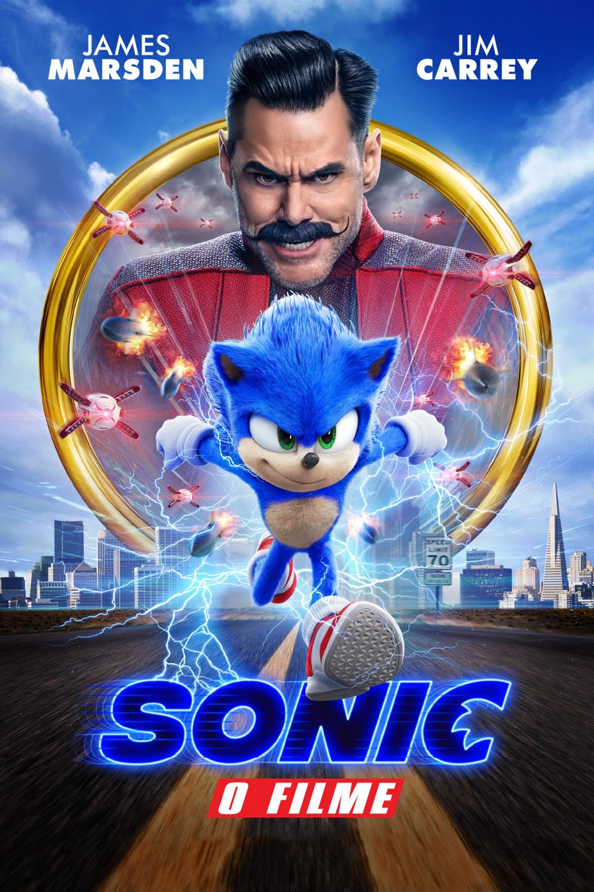Paramount divulga primeira imagem de 'Sonic, o Filme'; confira - ES HOJE