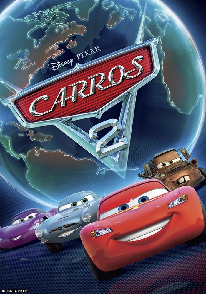 Carros 2 leva personagens a corridas pelo mundo