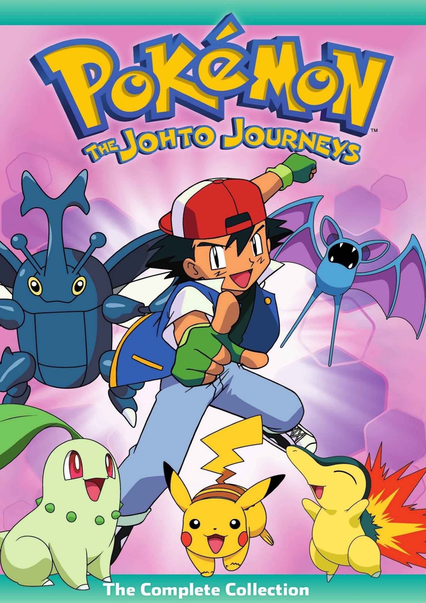POKEMONS INICIAIS - Pokemon Adventures - Edition Johto
