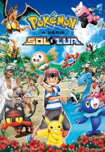 Box Pokémon Todas As Temporadas + Sol & Lua + Filmes