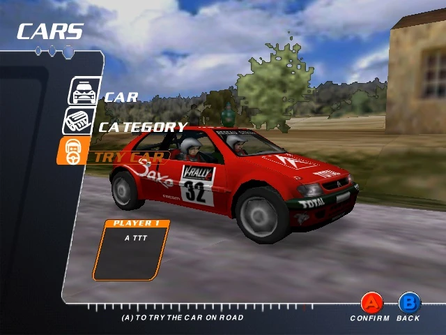 V Rally 2 Championship edition - Peugeot memory card