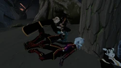 Professor Berion and Cortez try to mend Risei's core