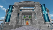 The outside of the Palace.